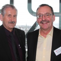 de g. Franz Galliker (UPSA) et Reinhard Gasser (Gasser AG, Gächlingen TG)
